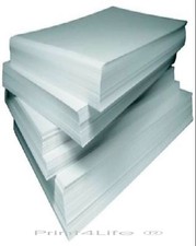 5 Bl. Inkjet Tintenstrahl Klebefolie PVC A4 in klar transparent selbstklebend