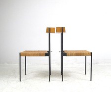 +++ Stuhl Rattan Stahlgestell