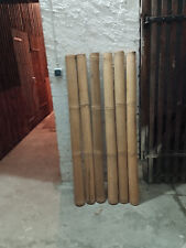 Bambus Stangen halbrund gebraucht Vorrichtung für Wandmontage