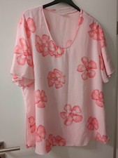 Nachthemd Negligee Schlafshirt Hunkemöller XXL 2xl Rosa Transparent Sleepwear 