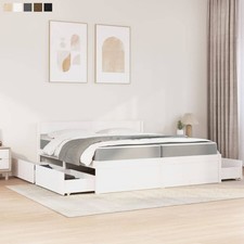 Bett mit Schubladen und