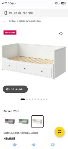 Ikea hemnes tagesbett - hemnes,