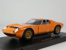 WELLY Lamborghini Miura Sv Orange 1971 1/18 18017W-OR