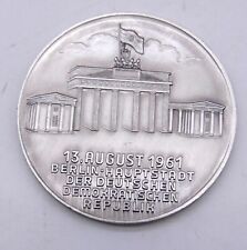 Original alte Medaille Medaille 13. August 1961 Mauerbau T2694