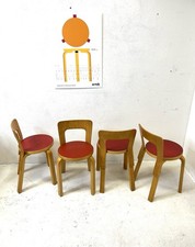 Original Vintage Alvar Aalto 65 Chair Stuhl ARTEK 1970s Midcentury