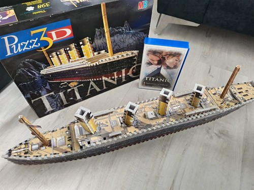 Titanic puzzle vhs - puzzle, 3d