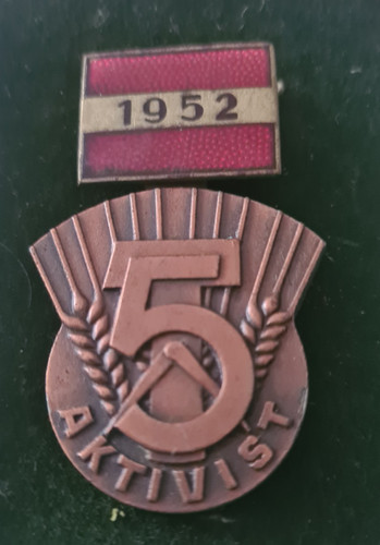 Ddr medaille aktivist der - ddr,