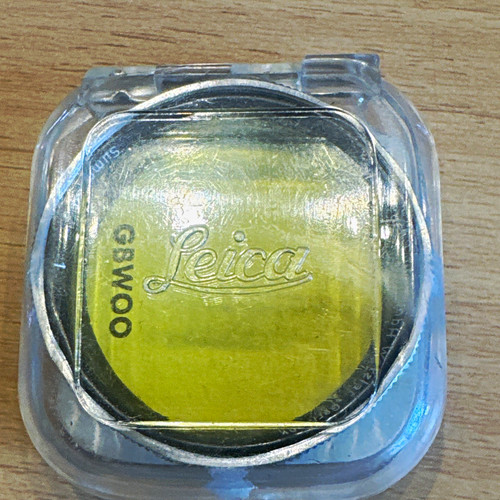 Leica gelber farbfilter rund - leica,