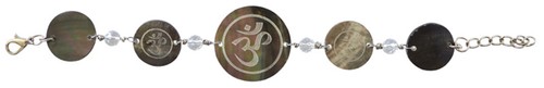 Armband gravur muschel - gravur, "om"