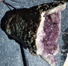 Druse  Amethyst Kristall