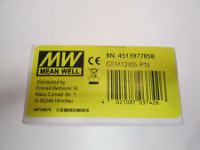 Meanwell Steckernetzteil GEM12I05-P1J 5V DC 2,4A 12W mit Hohlstecker   2067