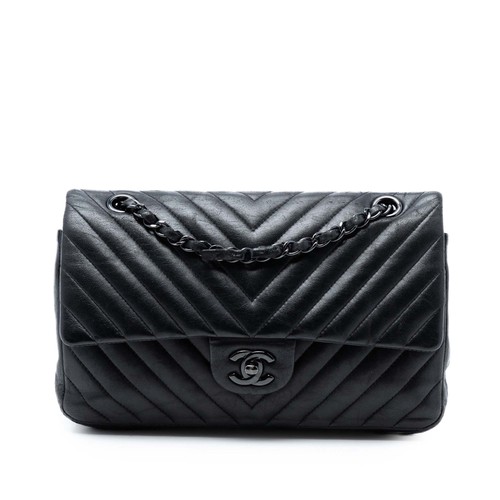 Chanel medium classic - classic, chevron