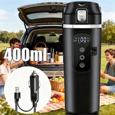 Auto Wasserkocher Teekocher Edelstahl Heizung Reisewasserkocher Tragbar Teekanne