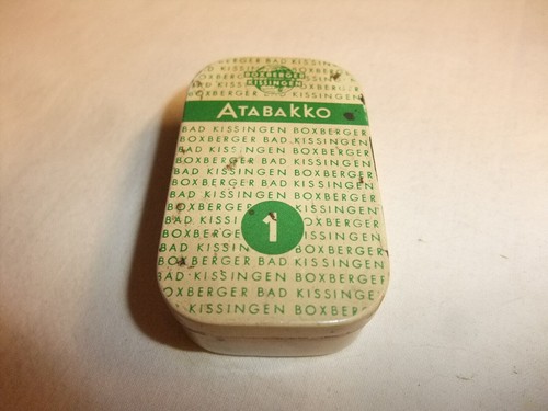 Alte arzneidose blechdose - arzneidose,