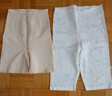 2 Vintage Miederhose Panty mit Bein Schlüpfer von Naturana Carasal Gr.60 36 Neu