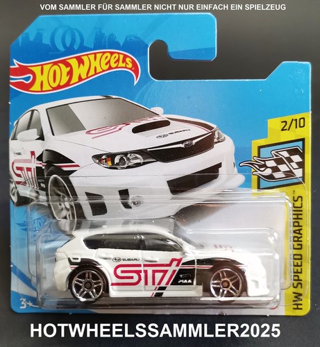 Hot wheels subaru - wrx, hw
