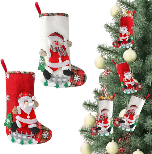 Stück weihnachtsstrumpf - 2,
