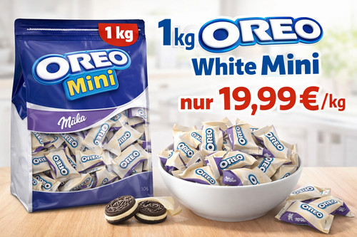1kg oreo white mini - oreo,