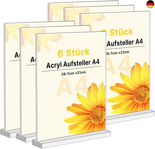 Stück aufsteller a4 - 6,
