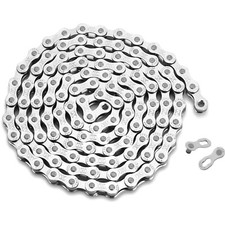 Hochwertige Fahrradkette 6/7/8-fach 116 Glieder aus Edelstahl für Shimano & SRAM