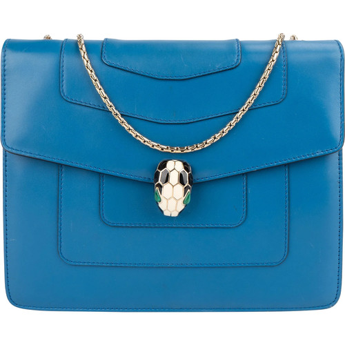 Bulgari bleu leather serpenti - bulgari,