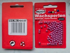 Meyco Wachsperlen 4 mm in pink