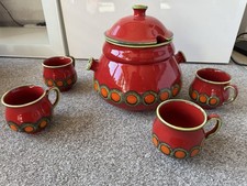 bowle set 70er Stil 