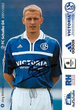 Autogrammkarte FC Schalke 04 Saison 2001 2002 Original Signiert
