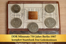 DDR Münzsatz 750 Jahre Berlin
