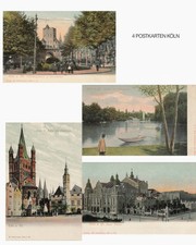 4 x Ansichtskarten Postkarten