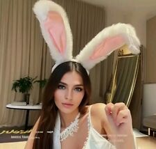 Hasen Ohren Häschen Bunny Haarreif  Kostüm Accessoire Karneval Dessouse