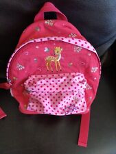 Rucksack  von Die Spiegelburg Prinzessin Lillifee rot/rosa bestickt