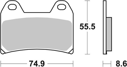 Bremsbelagsatz scheibenbremse - bremsbelagsatz,