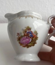 Milchkännchen Winterling Porzellan Bavaria, mit goldeber Verzierung