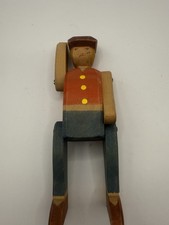 Vintage Ostheimer Holzfiguren alter Brandstempel