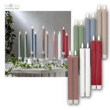 LED Stabkerzen "Stripe" 25cm