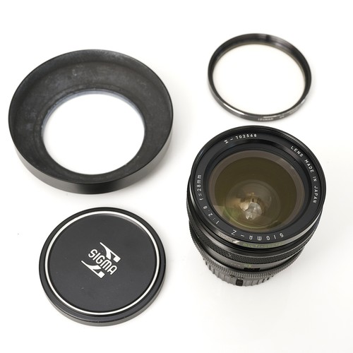 Sigma objektiv f 28mm - sigma-z, f=