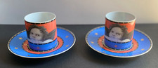 Thomas Porzellan Espressotassen Mokkatassen Engel Motiv Medaillon Table Fashion