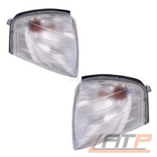2x BLINKER WEIß VORNE LINKS + RECHTS FÜR MERCEDES BENZ C-KLASSE W202 S202