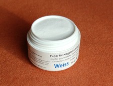 Luxus Acryl Puder  Acrylpulver  Rosa Transparent Weiß Zartrosa