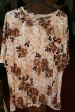 Shirt von Antera in Größe XL schöne braun Töne