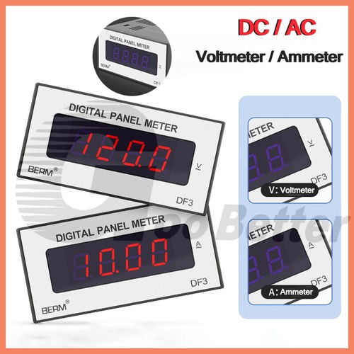 Voltmeter amperemeter - dc/ac,