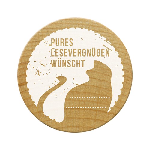 Woodies holz stempel - holz, exlibris