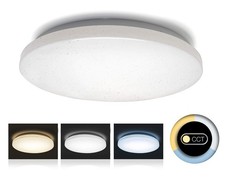 V-TAC LED Deckenleuchte mit Glitzereffekt und Color Switch 31cm 18W