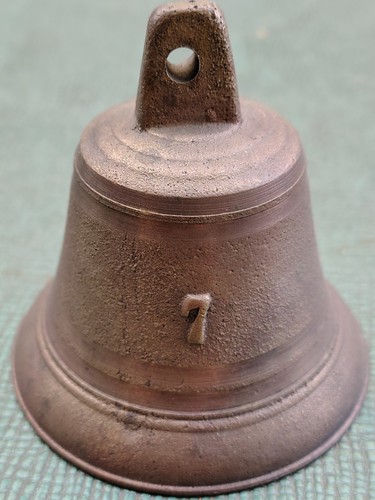 Antike alte bronze glocke - alte,