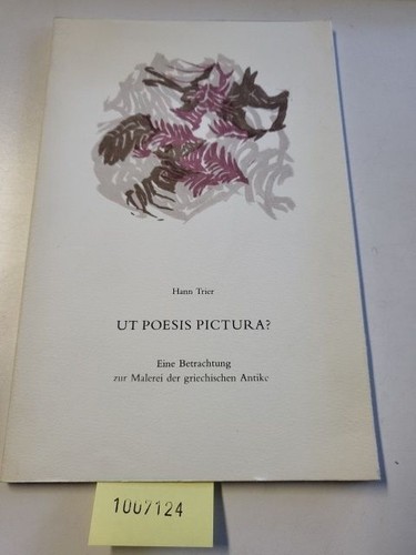 Poesis pictura eine - poesis, pictura?.