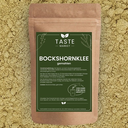 Bockshornklee gemahlen