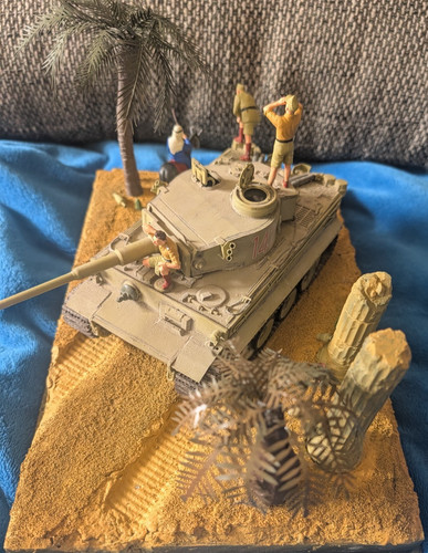 Diorama gebaut tiger i - i, in
