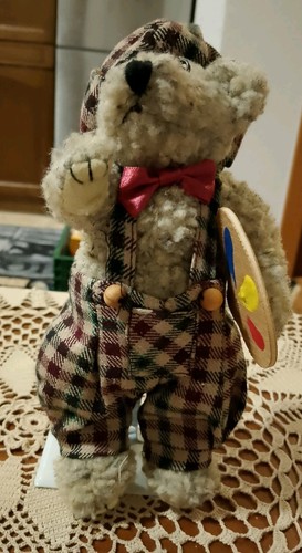 Vintage teddy mit malbrett - malbrett, und