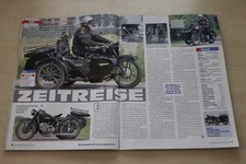 Motorrad News 03/2013 Chang Jiang CJ 750 Gespann mit 22PS im TEST auf 2 Seiten